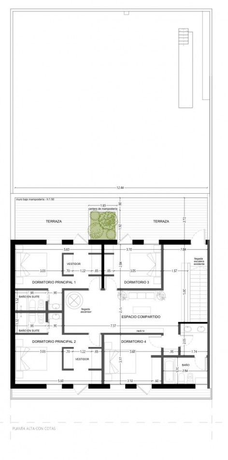 Lote con Anteproyecto en Barrio Los Troncos - Mar del Plata