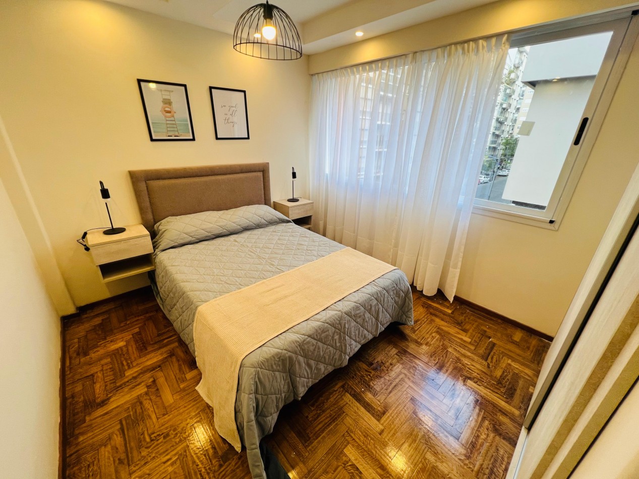 2 AMBIENTES CON BALCON A LA CALLE EN ZONA CENTRO