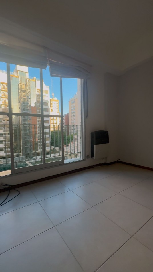 Departamento 2 ambientes al contrafrente abierto