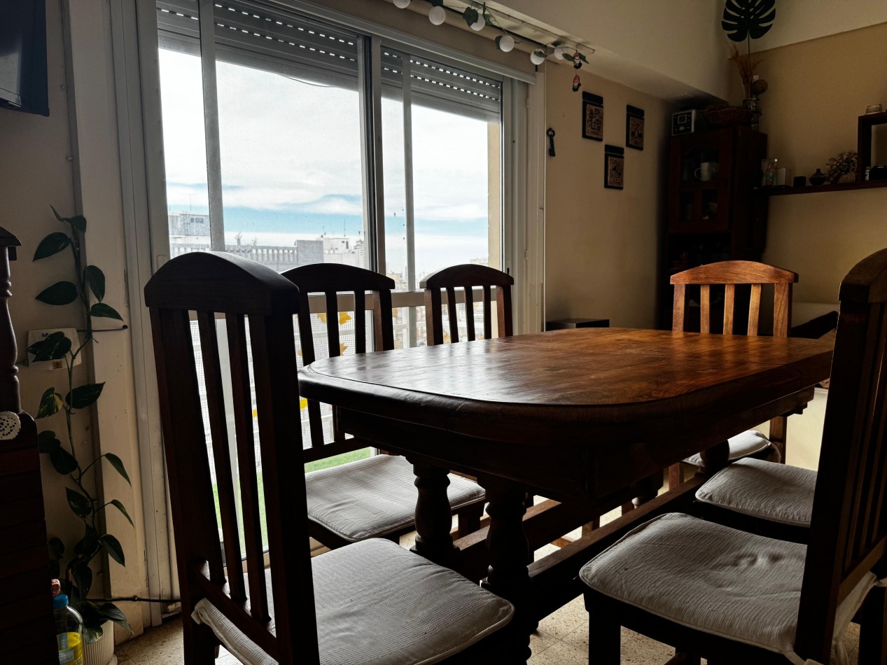 Departamento de 3 Ambientes con Balcon y Vista Abierta - Zona Centro Mar del Plata - APTO CREDITO