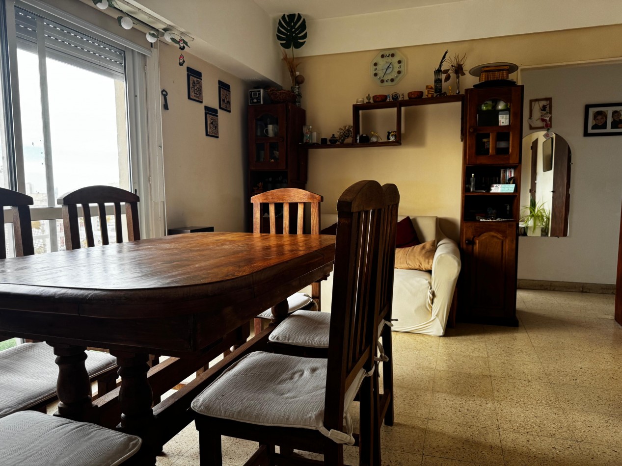 Departamento de 3 Ambientes con Balcon y Vista Abierta - Zona Centro Mar del Plata - APTO CREDITO