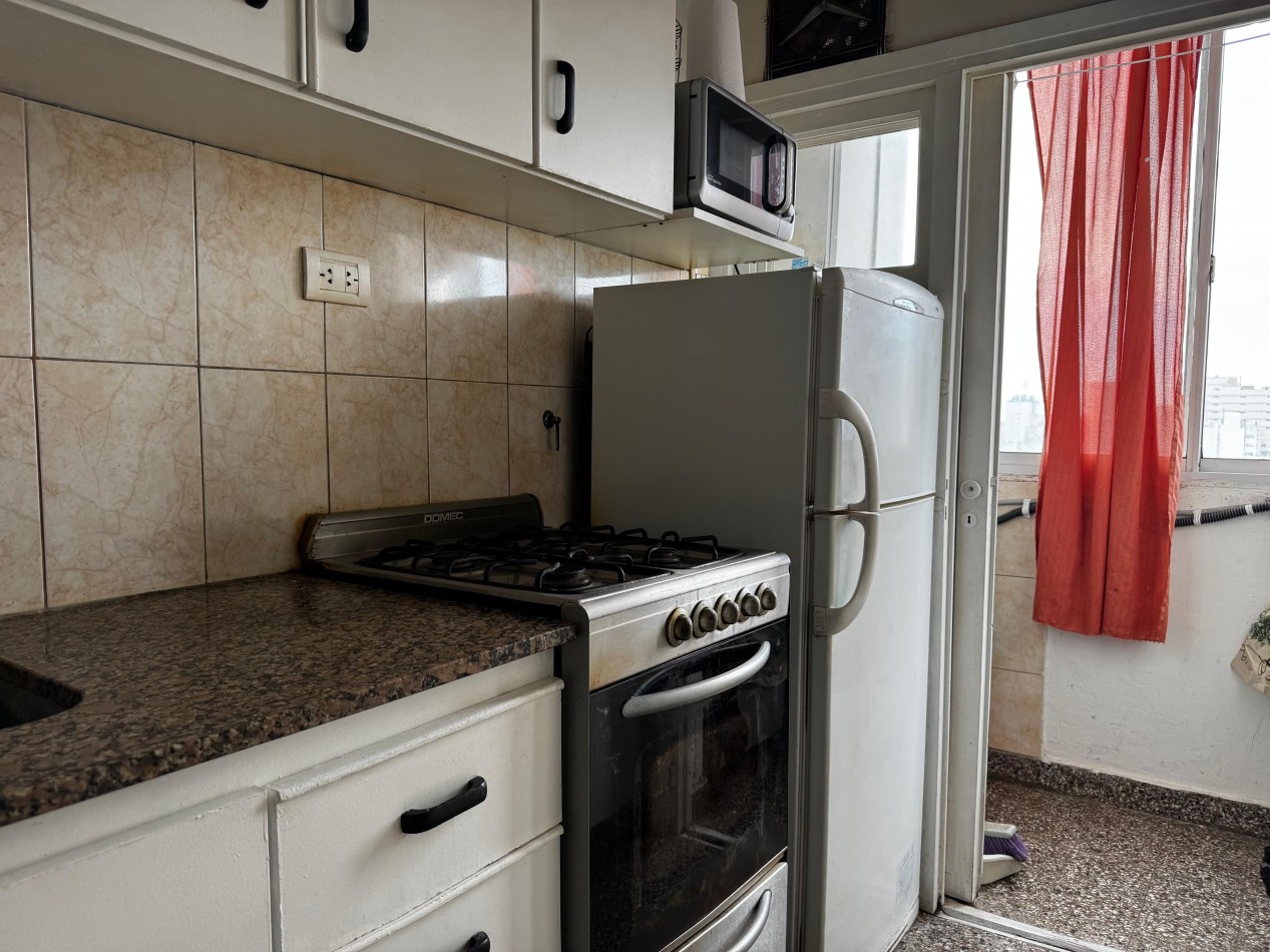 Departamento de 3 Ambientes con Balcon y Vista Abierta - Zona Centro Mar del Plata - APTO CREDITO