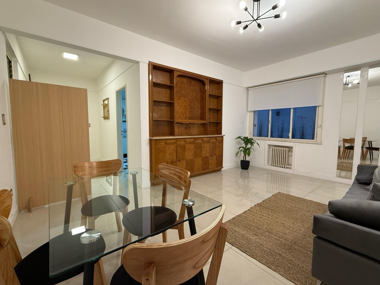 3 AMBIENTES A LA CALLE CON BALCON FRANCES Y DEPENDENCIA DE SERVICIO - 115 M2 TOTALES 