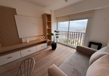 2 AMBIENTES RECICLADO CON VISTA PLENA AL MAR